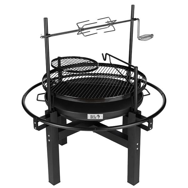 Tulisija ulkogrilli Blackflame kotagrilli 58 cm Avoimen tulen tekoon ja grillaukseen