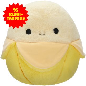 Pehmolelu Squishmallows 30 cm Fuzz A Mallows Junie Banana