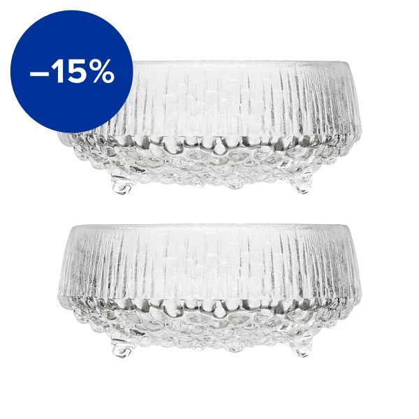Ultima Thule bowl 115 mm,  2 pcs, clear