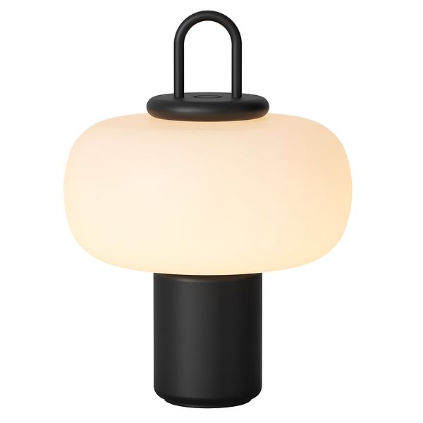 Nox portable table lamp, black