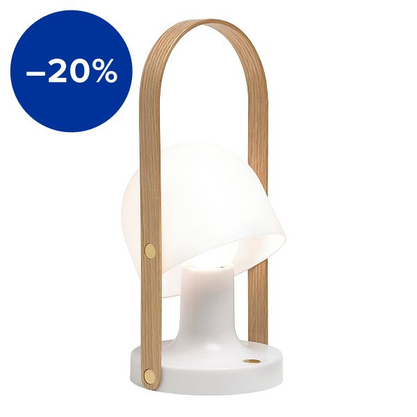 FollowMe lamp, white - oak