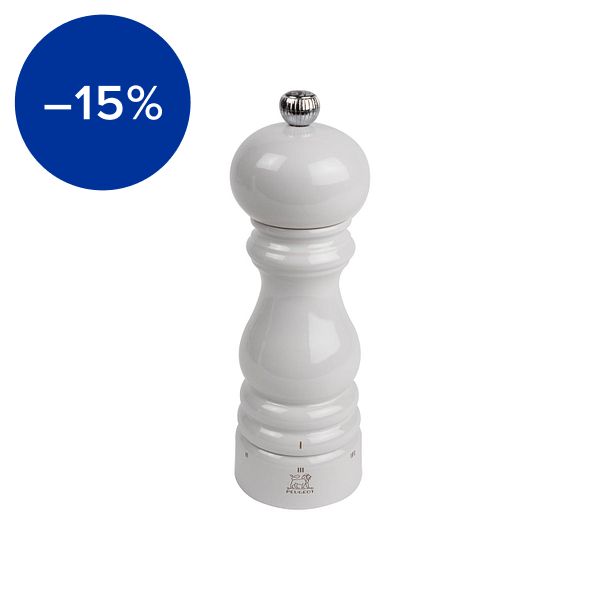 ParisRama U'Select Z salt mill, 18 cm, pearl grey
