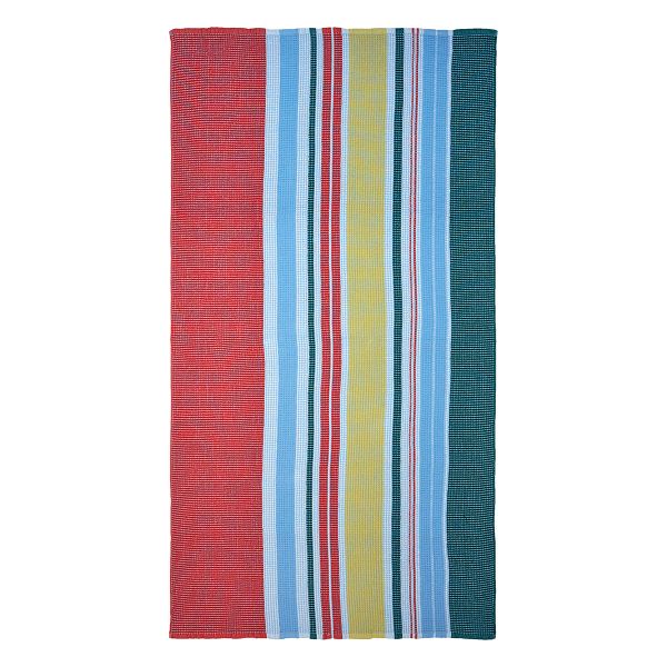 Paraati beach towel, white - multicolour