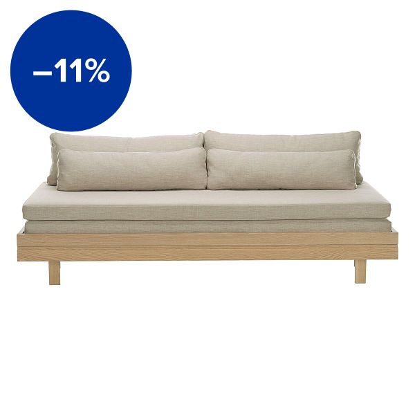 Day&Night sofa bed, oak - beige Hopper 51