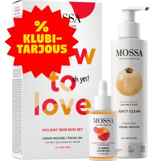 Lahjapakkaus Mossa 220 ml Glow Holiday Skin