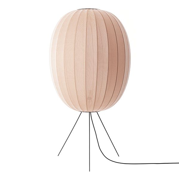 Knit-Wit floor lamp 65 cm, medium, sand stone