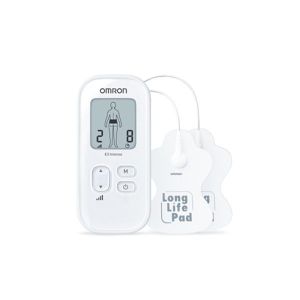 OMRON E3 INTENSE KIVUNLIEVITTÄJÄ VALKOINEN