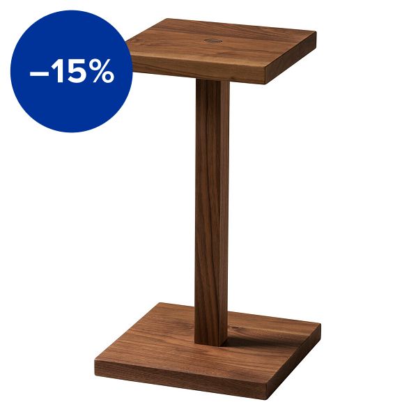 Peana Molina side table, walnut