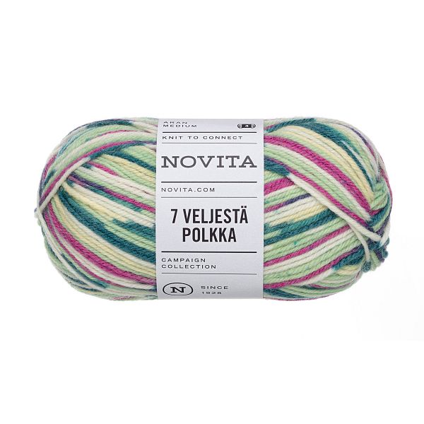NOVITA LANKA 7 VELJESTÄ POLKKA 100G HEDELMÄ