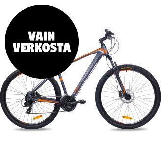 Maastopyörä Insera X2900 29”, 24-vaihteinen, runko 50 cm, musta / oranssi