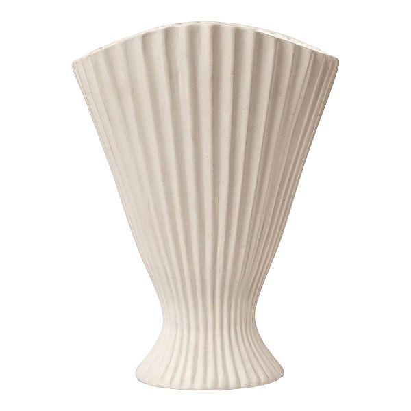 Fountain vase, off-white