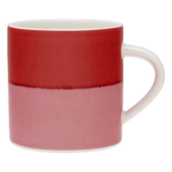 Vuokko mug 0,35 L, 2-väri pink - red