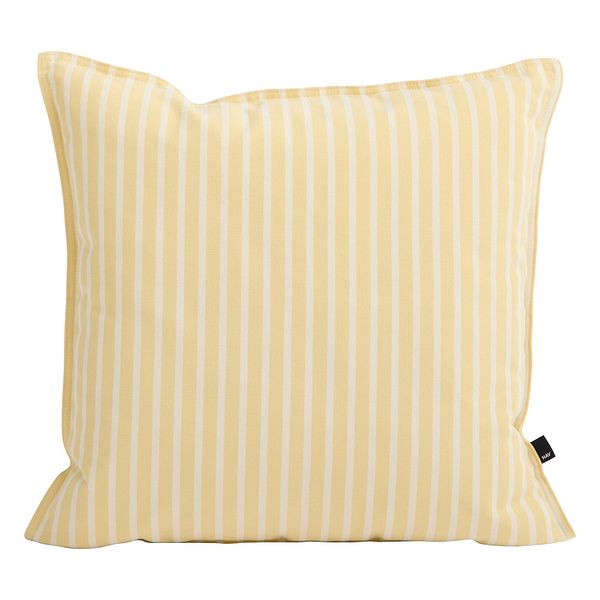 Terrazza cushion, 50 x 50 cm, yellow bold stripe
