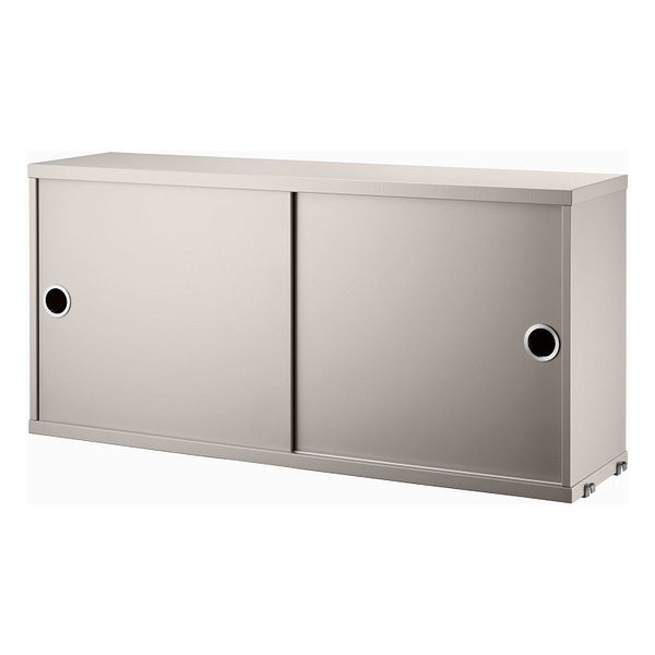 String cabinet, 78 x 20 cm, beige