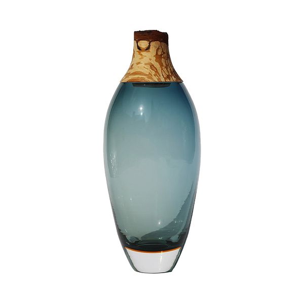 Matisse I stacking vessel, 23 x 9 cm, blue