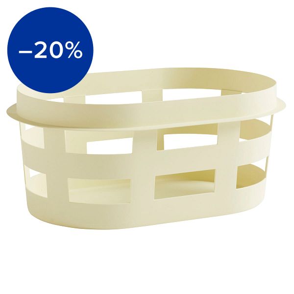 Basket, S, soft yellow