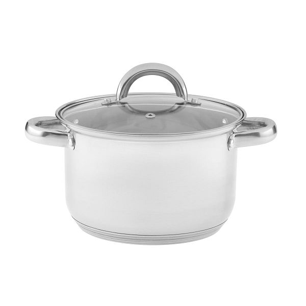 MAKU DEAL KATTILA TERÄS LASIKANNELLA 20 CM 3,2 L