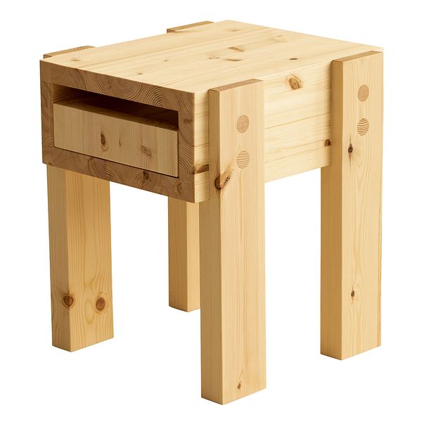 003 Stilts side table, pine