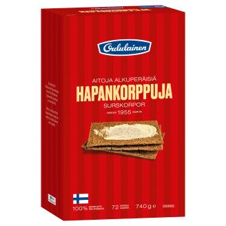 Hapankorppu 740g