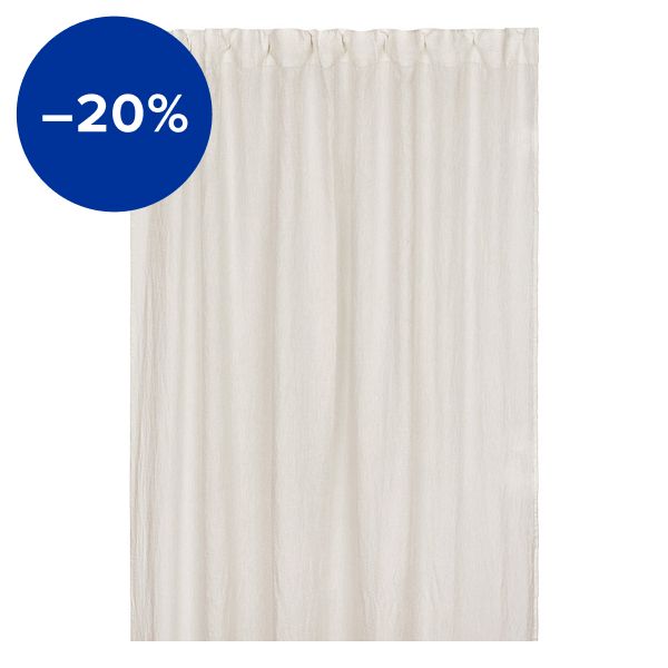 Liv curtain, natural