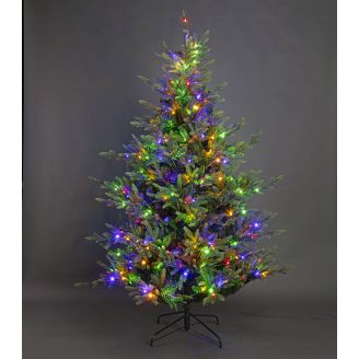 LED-joulukuusi 180 cm 240 LED rgb