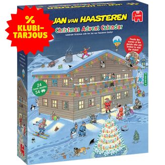 Palapelijoulukalenteri Jan Van Haasteren