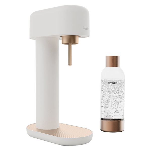 Ruby 2 sparkling water maker, white - copper
