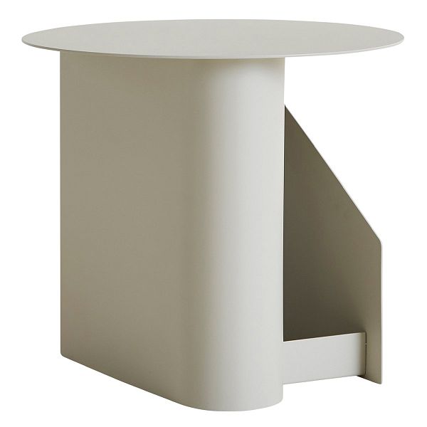 Sentrum side table, warm grey