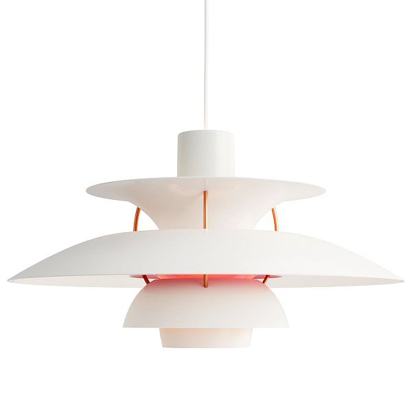 PH 5 pendant, white modern