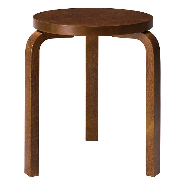 Aalto stool 60, walnut