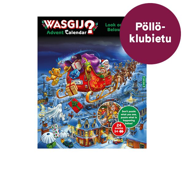 Palapelijoulukalenteri Wasgij