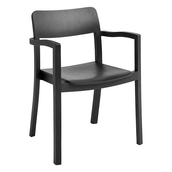 Pastis armchair, black