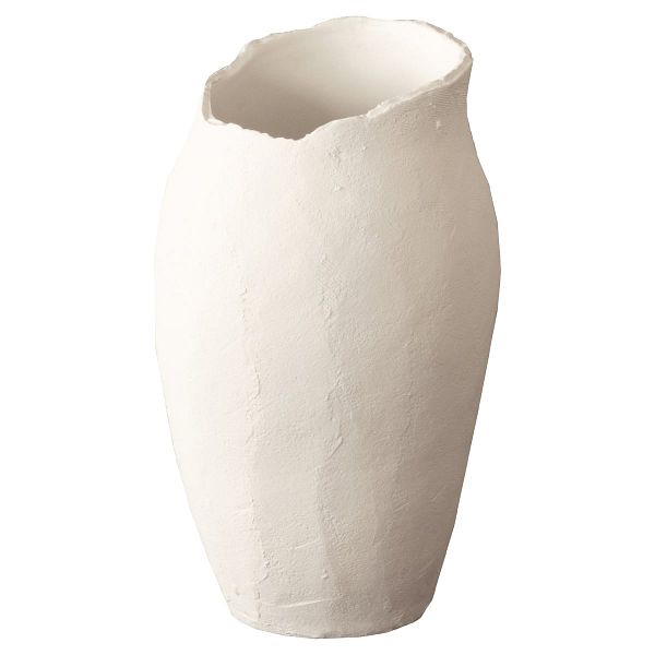 Magnolia vase, white