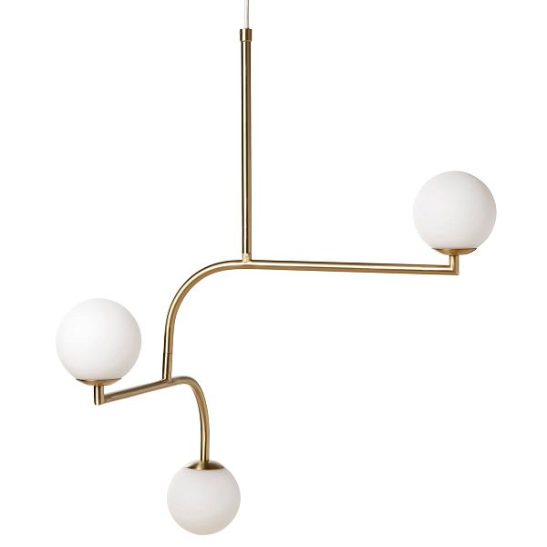 Mobil 70 pendant, brass