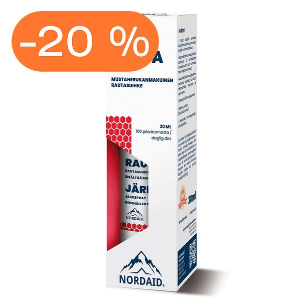 Nordaid Rautasuihke 30 ml