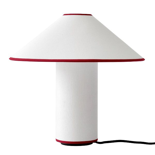 Colette ATD6 table lamp, white - merlot
