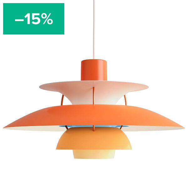 PH 5 pendant, orange