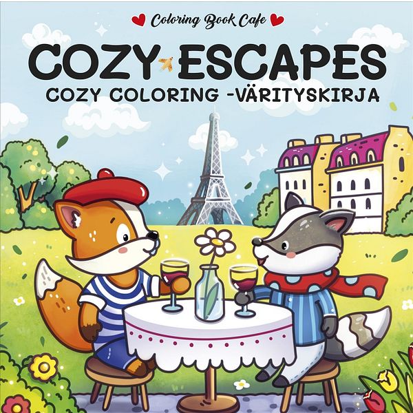 Cozy Escapes, Cozy Coloring -värityskirja