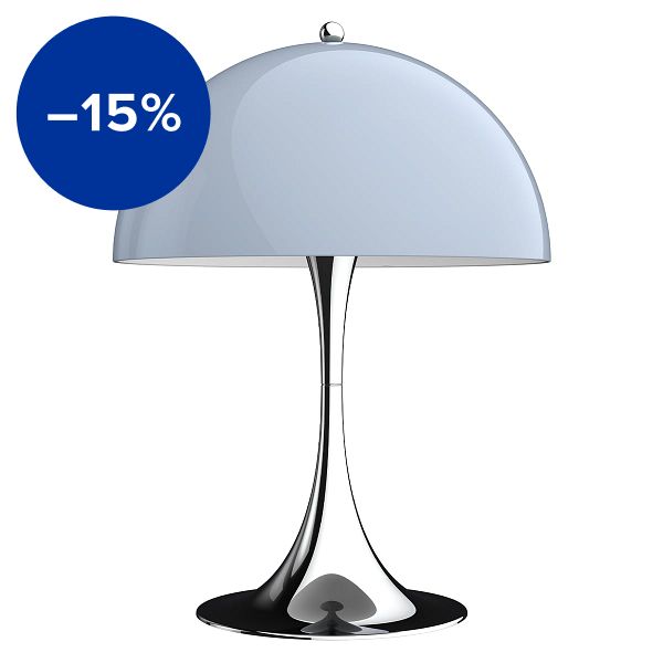 Panthella 320 table lamp, grey opal