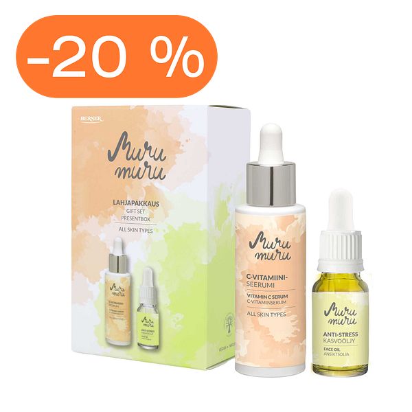 Murumuru-lahjapakkaus 30 ml + 10 ml