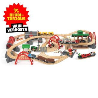 Rail & Road iso setti, laatikko Brio 33052