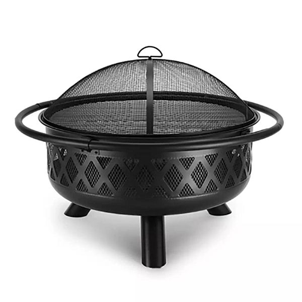 Ulkotulisija 75 cm Metallinen tulisija ulos