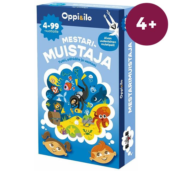 Mestarimuistaja-lautapeli 4-99 v