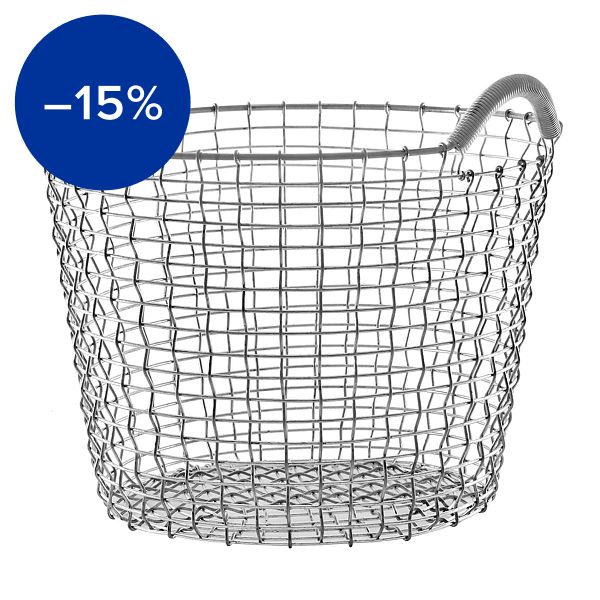 Classic 24 wire basket, galvanized