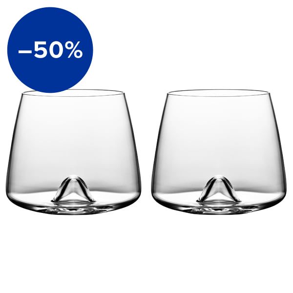 Whisky glasses, 2 pcs