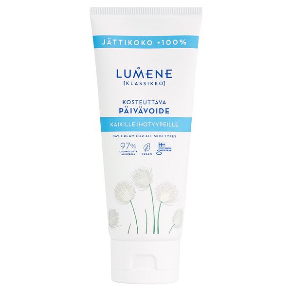 LUMENE KLASSIKKO KOSTEUTTAVA PÄIVÄVOIDE KAIKILLE IHOTYYPEILLE 10