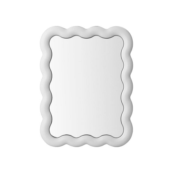 Illu mirror, 65 x 50 cm, white