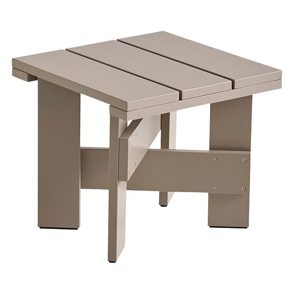 Crate Low table, 45 x 45 cm,  London fog