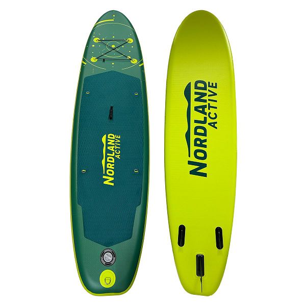 NORDLAND ACTIVE SUP-LAUTA 305X76X15CM VIHREÄ-KELTAINEN