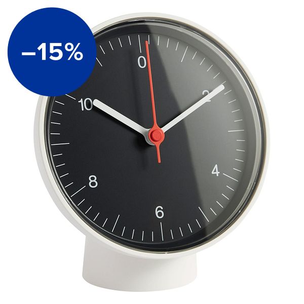 Table Clock, black